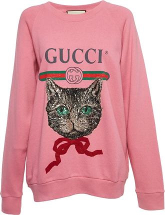 Gucci Felpa con decorazione 2024 - Rosa