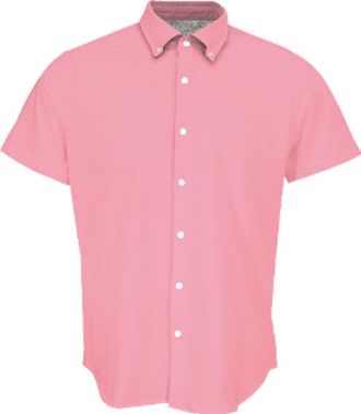 Lords of Harlech Merino Knit Shirt- in Fresh Pink at Nordstrom, Size Xx-Large
