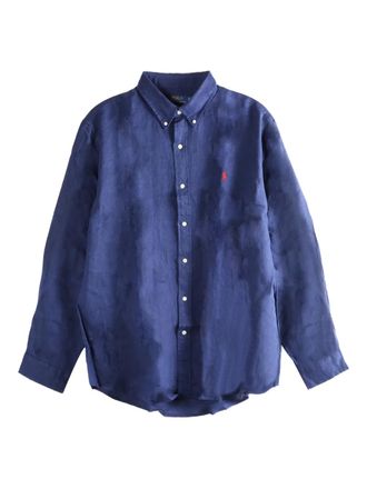 Polo Ralph Lauren long-sleeve cotton shirt - Blue