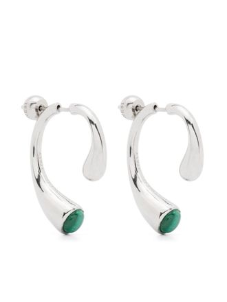 Panconesi Orecchini P Malakite - Argento