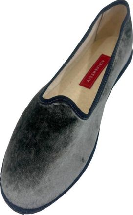 Vibi Venezia Womens Furlana Satin Velvet Shoes In Urania