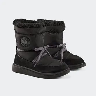 Canada Goose Demma Puffer Boot (Women, Black/Black, US 8)