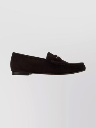 Chlo&eacute; suede leather loafers