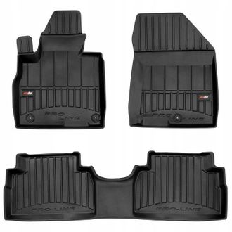 OEM Alfombras, Felpudos, Felpudos De Goma Hyundai Santa Fe 4 Iv 2018-2023, Canaleta 3d