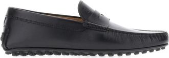 Tod's Stijlvolle Loafers voor Mannen - Heren - Loafers - Zwart - 42 1/2 EU - Leer - Schoenen