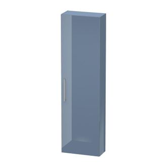 Duravit Gabinete Alto Duravit Vero, 1165, Bisagra De La Puerta Derecha, 500mm, Color (frente/cuerpo): Laca De Alto Brillo Stone Blue - Ve1165r4747
