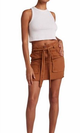Bella Dahl Sunny Utility Skirt In Carmel