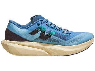 New Balance Mens Fuelcell Rebel V4 Running Shoes In Blue/blue
