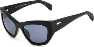 Rag & Bone RNB1071/S 807/M9 Womens Sunglasses Black Size 56