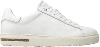 Birkenstock Witte Leren Lage Sneakers - Dames - Sneakers - Wit - 36 EU - Leer - Schoenen