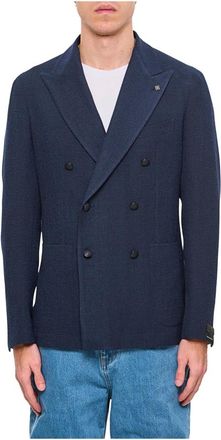 Tagliatore Hombre, Chaquetas, Azul, Talla: S