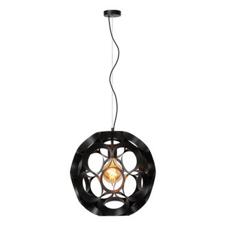 Netlighting HANNELORE Pendant light 40 cm 1xE27 Black Special Offer