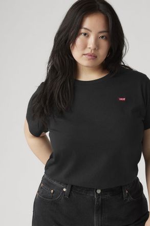 Levi's The Perfect Tee (talla grande) - Mujer - 1X - Negro / Mineral Black