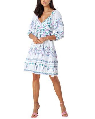 Hale Bob V Neck Maxi Dress