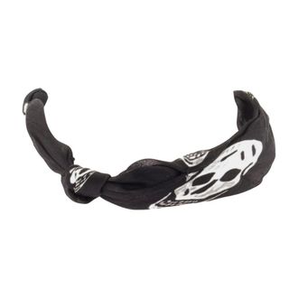 Alexander McQueen Alexander McQueen, Bracelets, female, Black, Size: ONE SIZE Skull Ring Wrap Bracelet