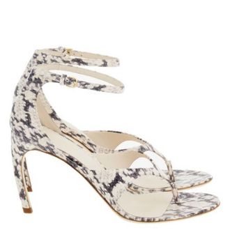 Ferragamo Zoele 85 Ankle Strap Sandals, Size 9 C