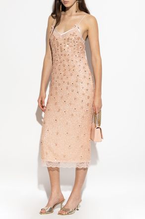 LoveShackFancy Dress Mirrian, Womens, Pink