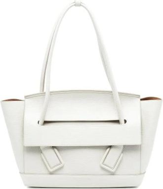 Bottega Veneta Pre-owned Tote Bags, female, White, Size: ONE SIZE Pre-owned Arco Tote