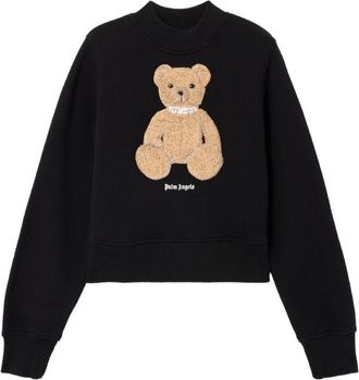 Palm Angels Felpa girocollo con orso Palm Angels