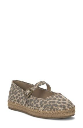 Lucky Brand Orlyna Espadrille Mary Jane Flat in Natural Multi at Nordstrom, Size 9