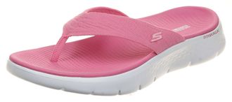 Skechers Womens Flip-Flop, Pink, 8