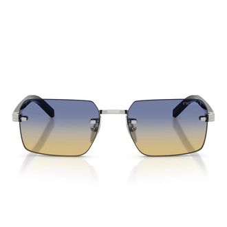 Prada Sunglasses Prd55 S 1 Bc50 E Silver/Blue Yellow Men