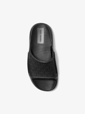 Michael Kors Griffin Signature Logo Slide Sandal