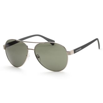 Calvin Klein Unisex 60mm Silver Sunglasses