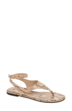 Stuart Weitzman Marley Ankle Strap Sandal in Adobe Brown at Nordstrom, Size 8.5