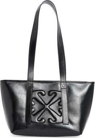 Off-white Classic Day Off Small Leather Tote in Black at Nordstrom Rack