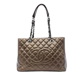 Chanel Pre-owned Grand Shopping Tote - Pre-owned - Mujer - Marr&oacute;n - ONE SIZE