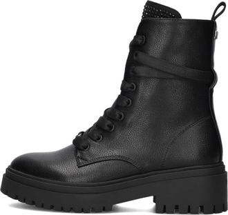 Mexx Pretty Keto Dameslaarzen Zwart - Dames - Veterlaarzen - Zwart - 42 EU - Schoenen