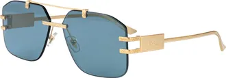 Versace 0VE2275 Metal Frame Sunglasses - Gold