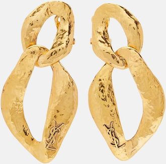 Saint Laurent Cassandre clip-on earrings