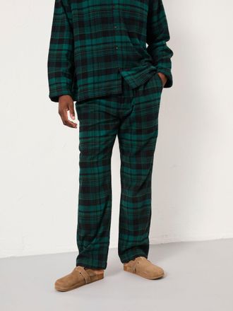 Fat Face FatFace Samphrey Dark Green Check Pyjama Bottoms