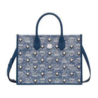MCM Mcm, Heren, Tassen, Blauw, Maat: ONE Size