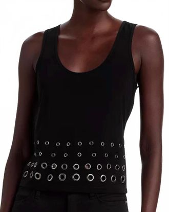 Ramy Brook Eline Tank Top In Black