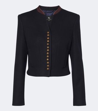 Etro Giacca in misto lana