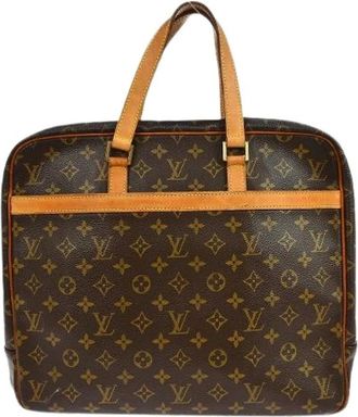Louis Vuitton Pre-owned Handbags, female, Brown, Size: ONE SIZE Pre-owned Porte-documents Pegase Bag