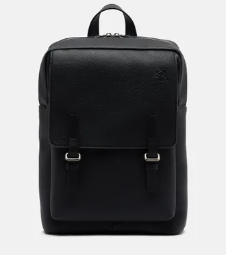 Loewe Military leather backpack