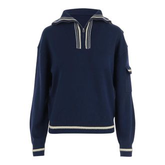 Guest In Residence Turtlenecks, female, Blue, Size: XS Jib Polo