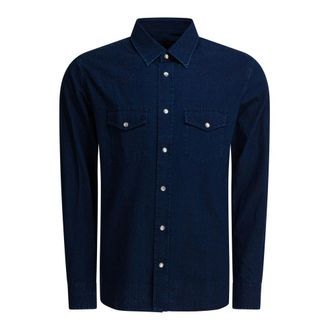 Tom Ford Uomo, Magliette, Blu, 3Xs, new