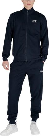 Emporio Armani 8Npv 60 Pjvrz Trainingspak - Heren - Trainingspakken - Blauw - 2XL - Katoen - Fitness