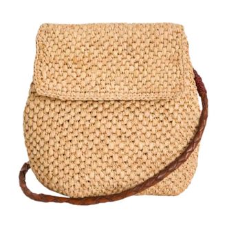 Ibeliv Cross Body Bags, female, Beige, Size: ONE SIZE Zaz Raffia Backpack