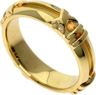 Tiffany & Co. Atlas Yellow Gold (18K) Band Ring (Pre-Owned)