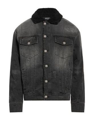 Balmain COATS & JACKETS - Denim outerwear sur YOOX.COM