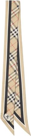 Burberry Zijden Twill Sjaal - Dames - Zijden sjaals - Veelkleurig - ONE Size - Accessoires