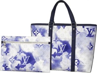 Louis Vuitton Blue Tote Bag (Pre-Owned)