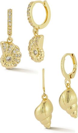 Sphera Milano Plated Cz Earrings