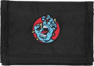 Santa Cruz Mens Santa Cruz Mens Hand Dot Wallet - Black - OS - Size: ONE size
